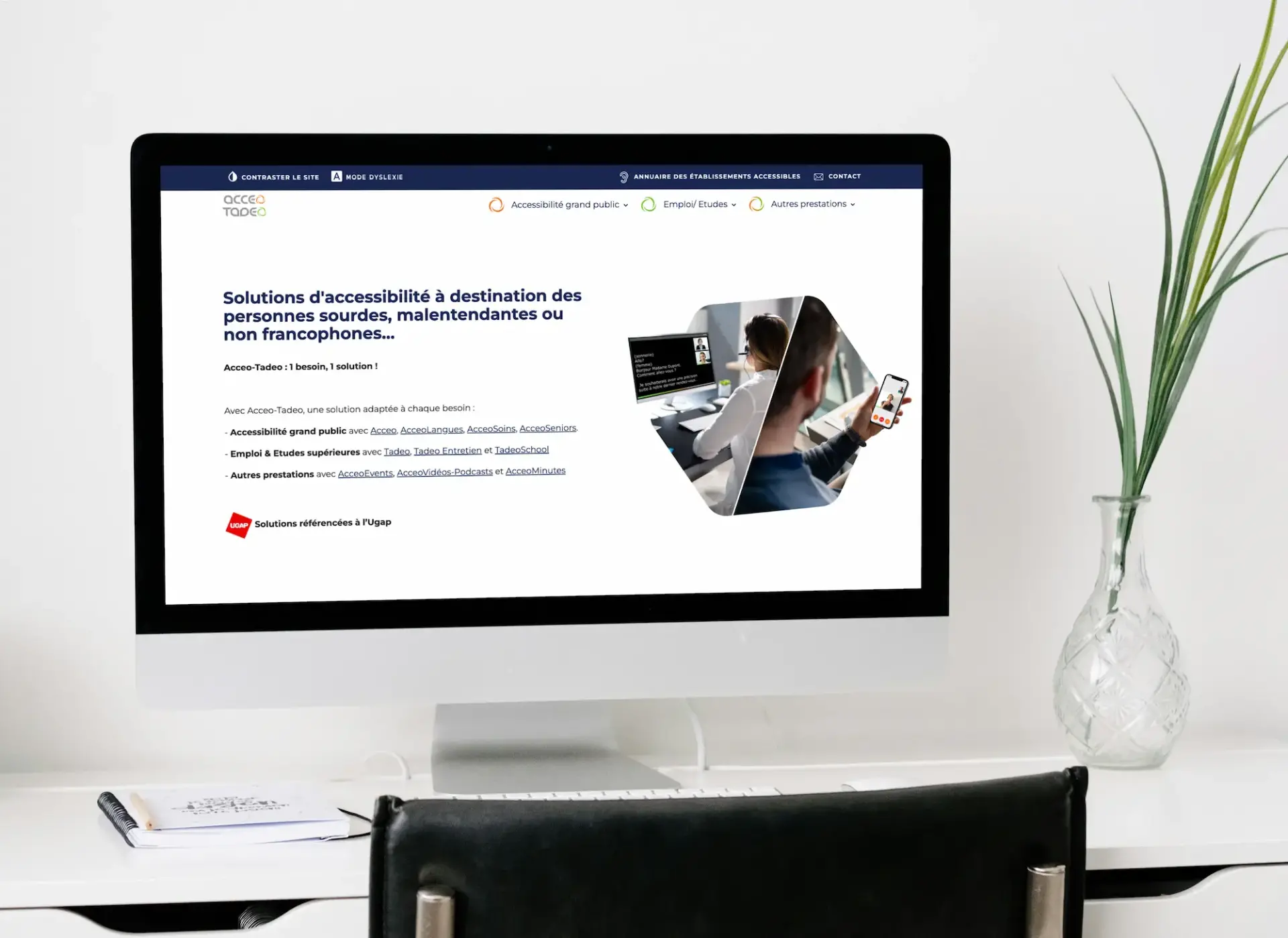 Accessibilite web acceo tadeo