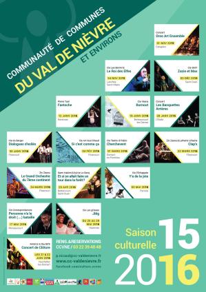 Affiche CCVNE 2015/2016