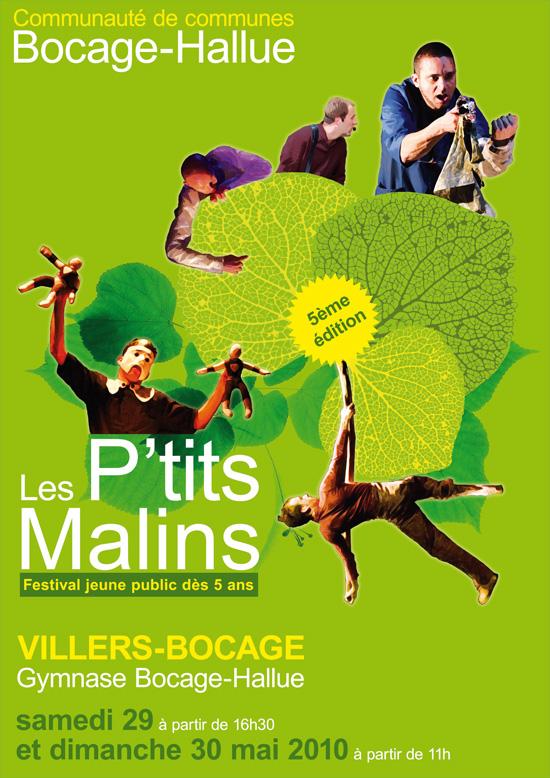 Affiche Festival Les P'tits Malins