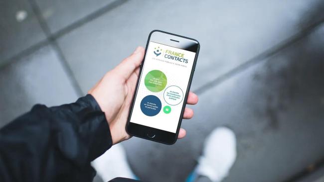 Création de l'application mobile France Contacts