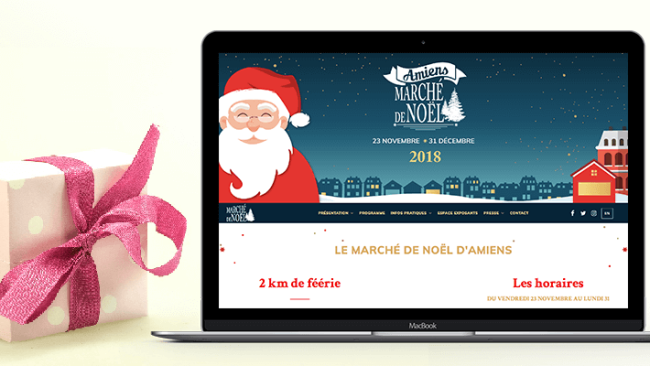 Stratégie de communication pour le Marché de Noël d'Amiens