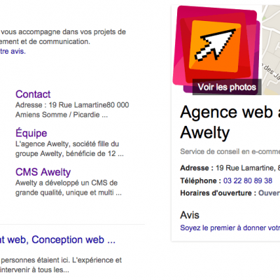 Awelty sur Google My Business