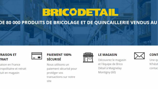 Création d'une boutique en ligne de produits de bricolage