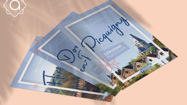 Création de brochures pour la Maison du tourisme Nièvre & Somme