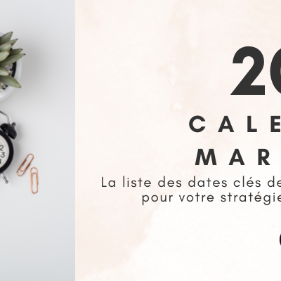Calendrier marketing 2023