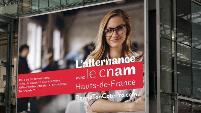 Création d'une campagne de communication pour le Cnam HDF