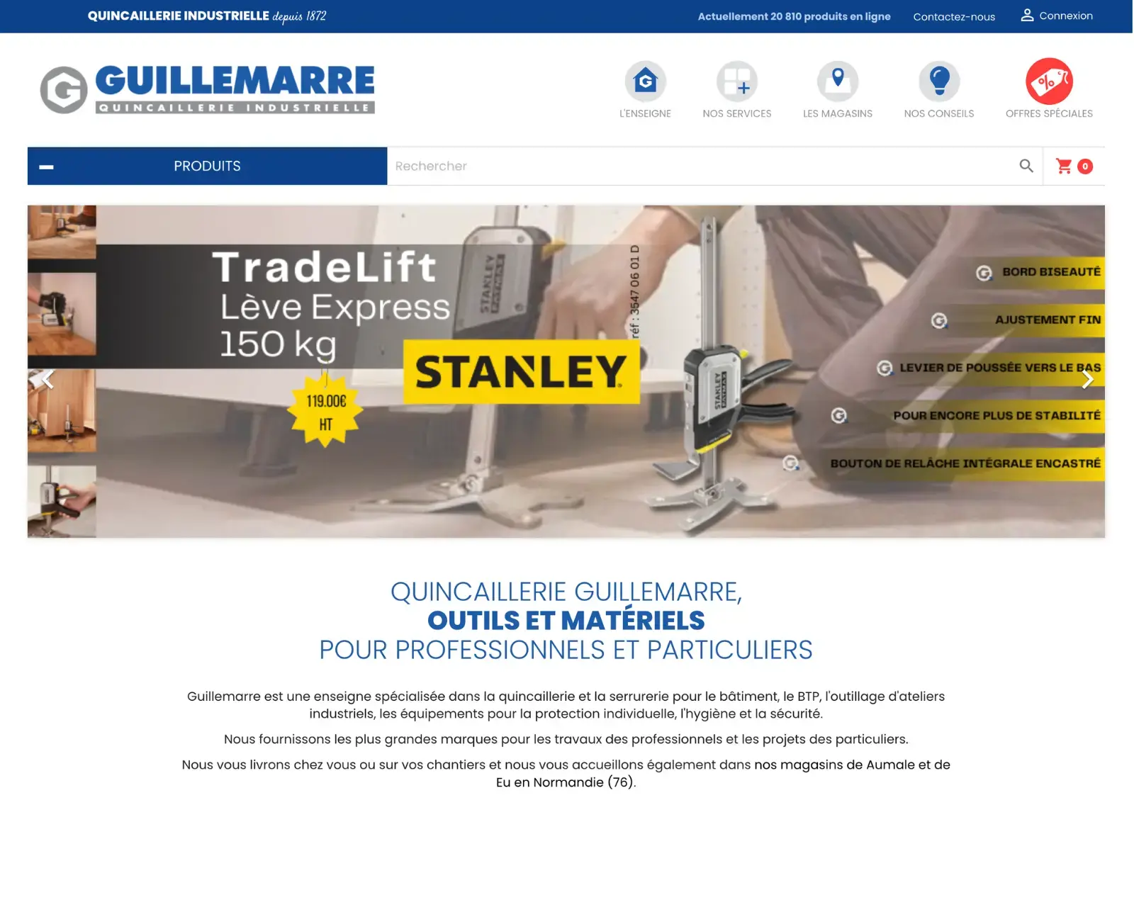 Campagne google ads guillemarre awelty