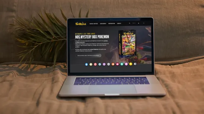 Création de la boutique en ligne PokéMystère