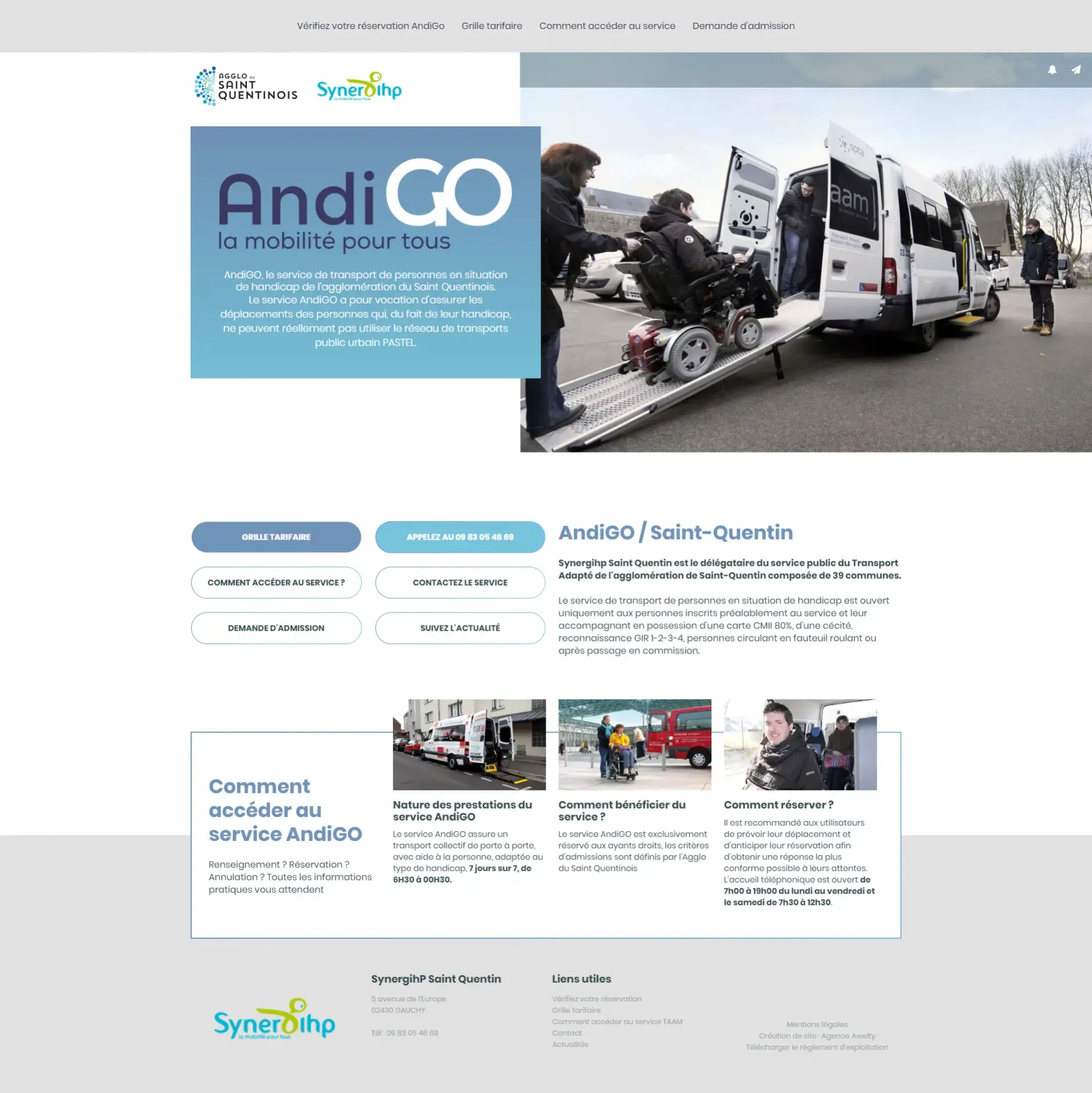 Creation site andigo