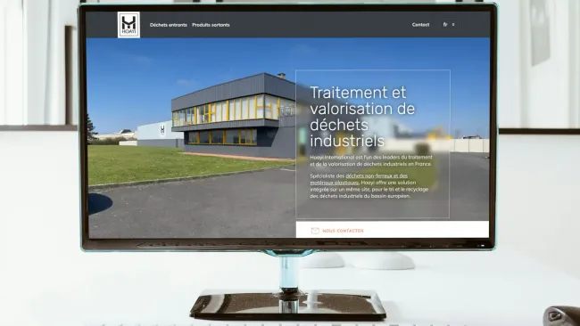 Création d'un site vitrine professionnel pour Hoayi