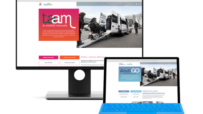 Création des sites web TAAM et AndiGO