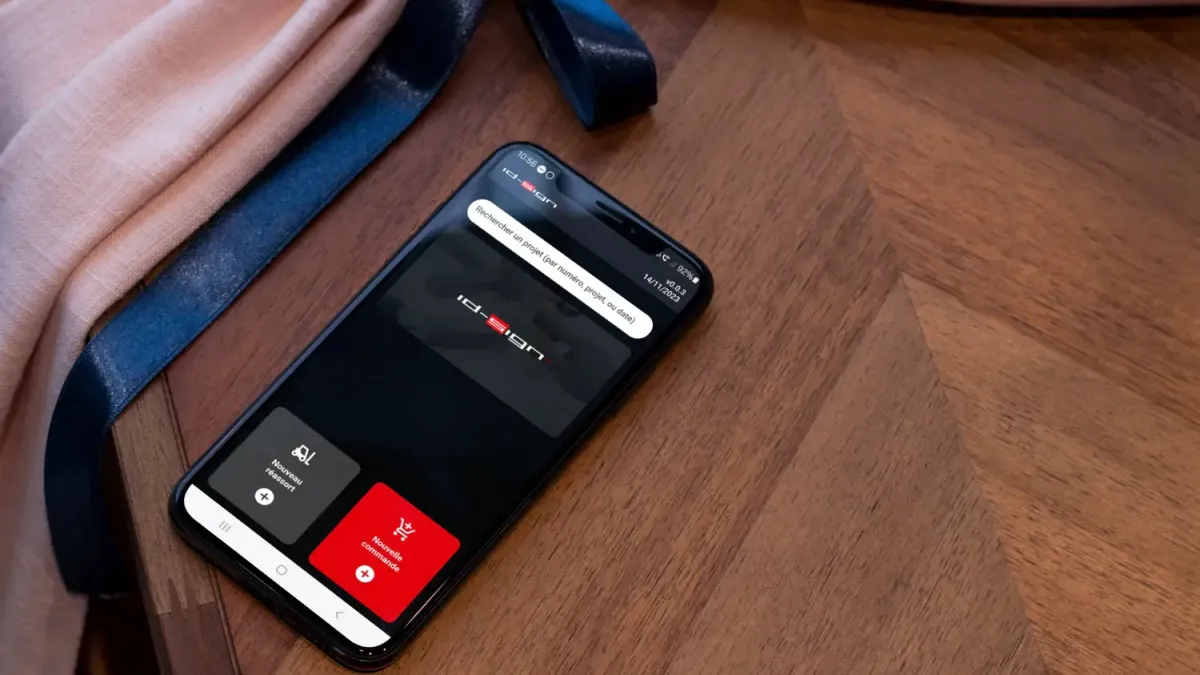 Développement d'applications de gestion de temps et de stock pour ID Sign