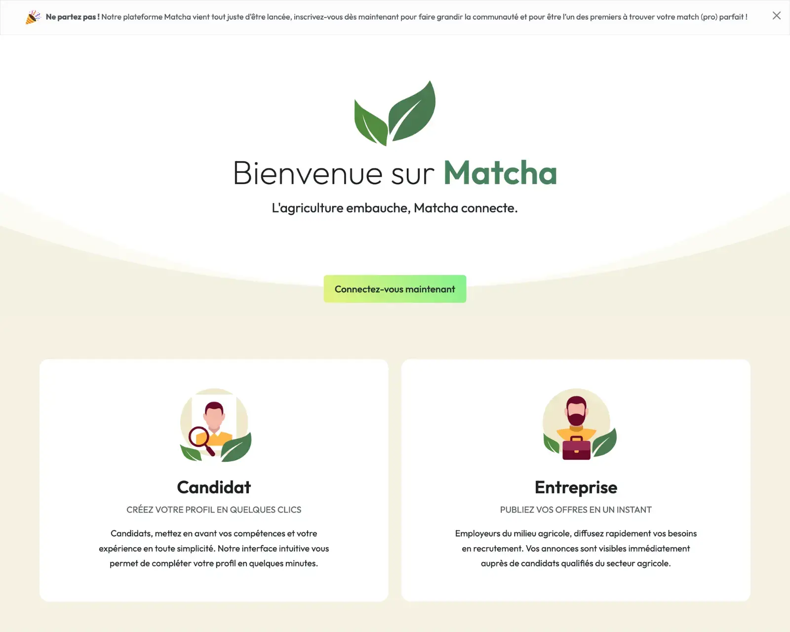 Developpement ia jobboard matcha awelty