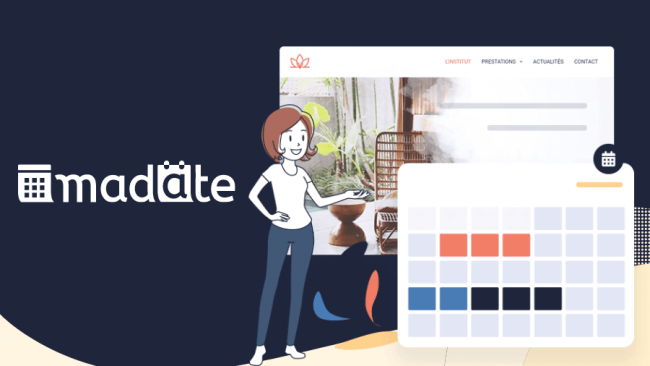 Madate, logiciel de prise de rendez-vous en ligne