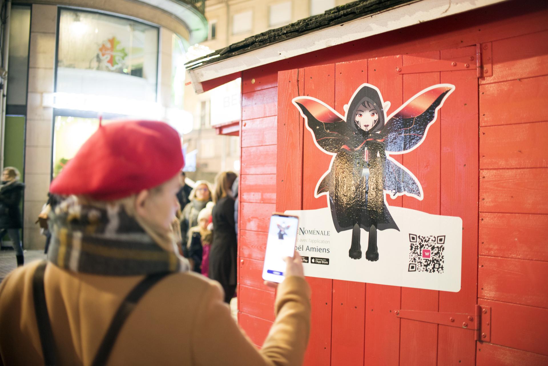 Fée Noménale Marché de Noël d'Amiens