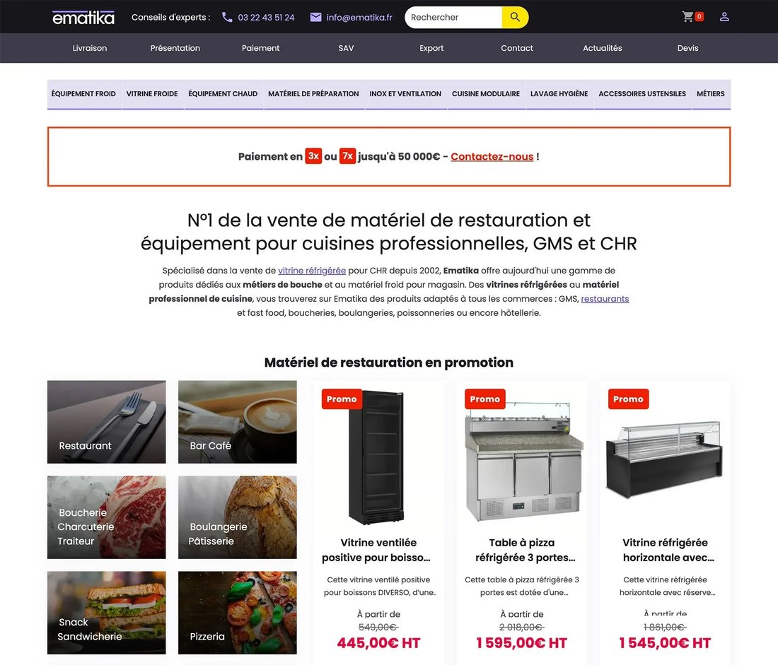 Ematika boutique en ligne