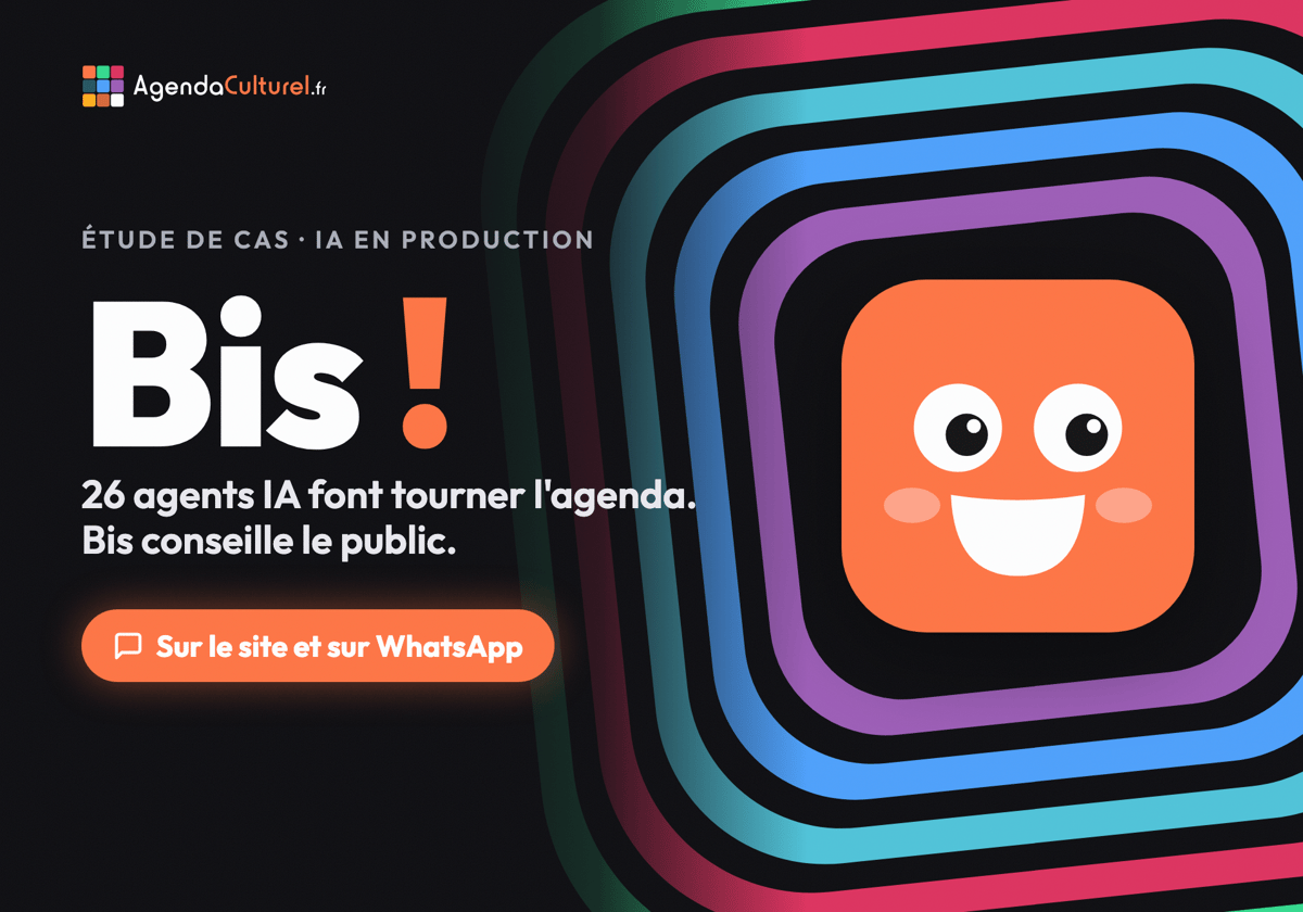 IA d'Agenda Culturel : agents et Bis sur WhatsApp | Awelty