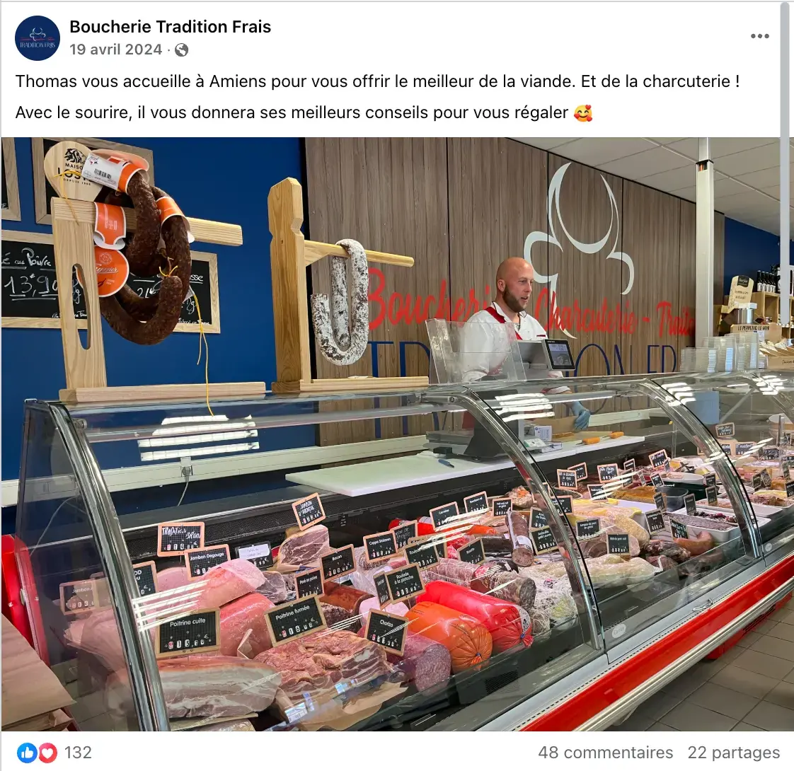 Equipe tradition frais