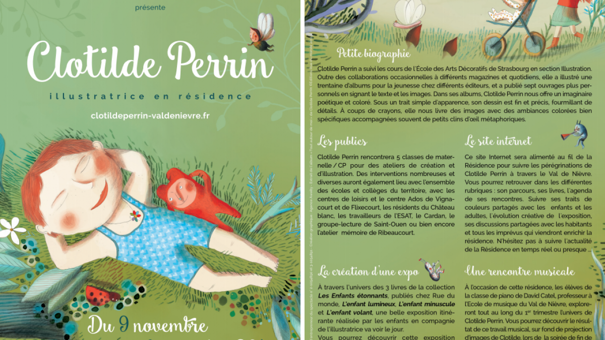 Flyer Clotilde Perrin