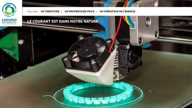 Création de site vitrine pour Hydrodynamics Technologies