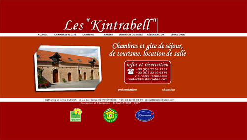 Les Kintrabell sur le Web