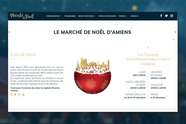 Marché de Noel Amiens