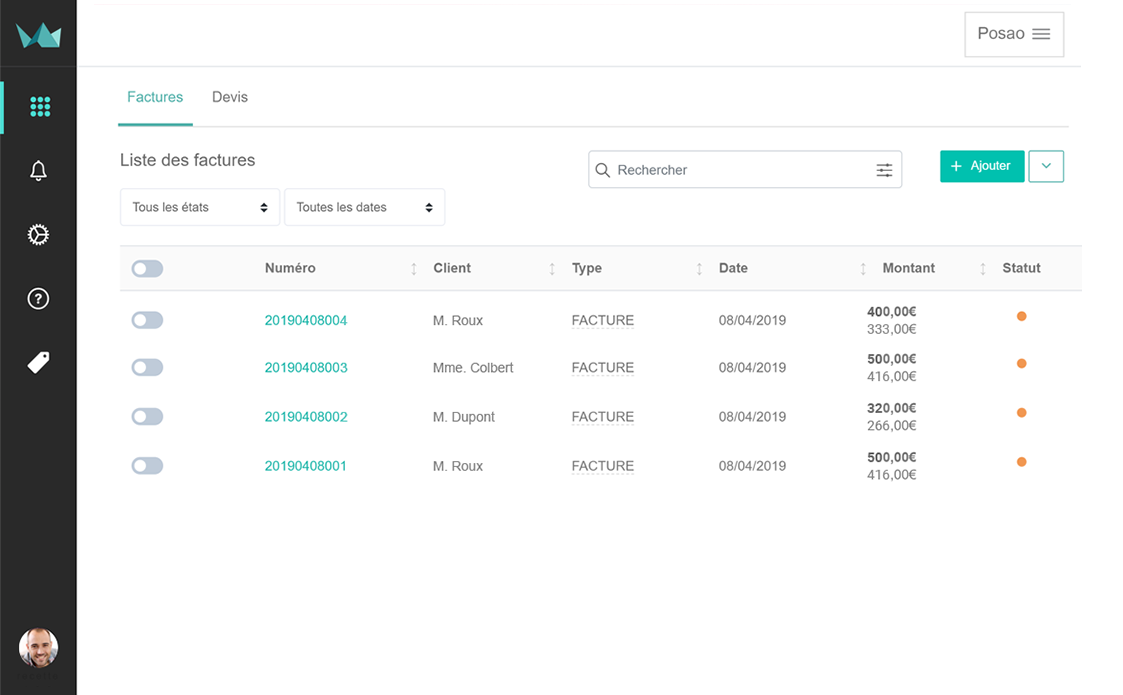 Logiciel de gestion d'entreprise