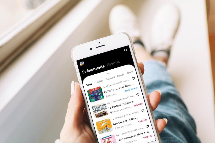 Une nouvelle version de l'application Agenda Culturel