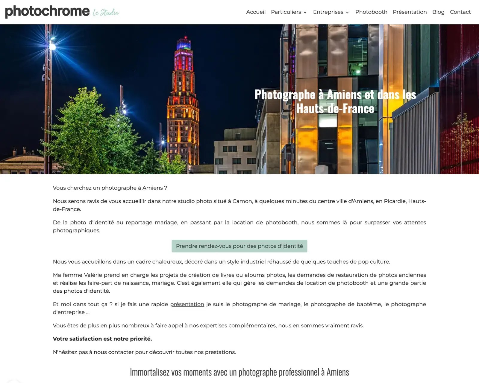 Optimisation referencement seo photochrome awelty