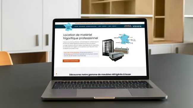 Optimisation du référencement SEO du site France Gel