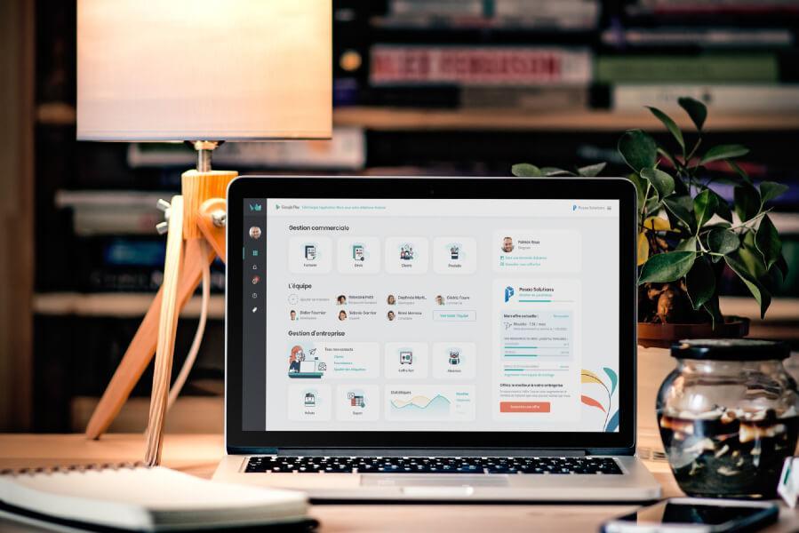 Refonte du design du manager du logiciel de gestion Wuro