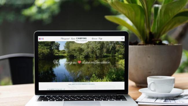 Refonte du site web du camping des Cygnes à Amiens
