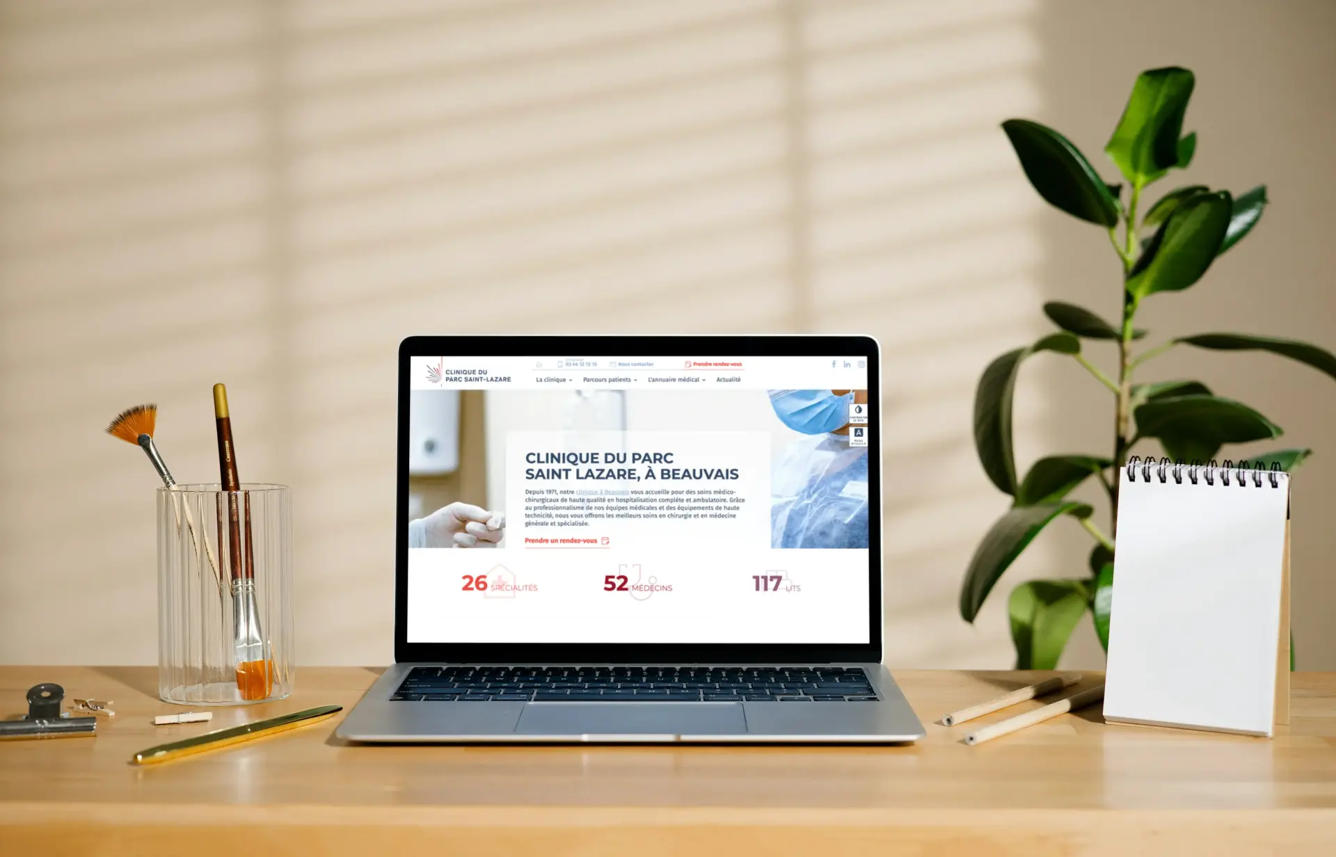 Refonte site clinique saint lazare