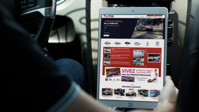 Refonte graphique et technique du site Flat6 Magazine