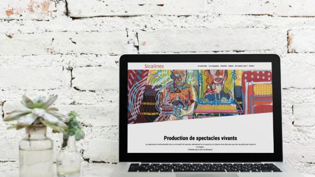 Refonte du site web de Sicalines, production de spectacles