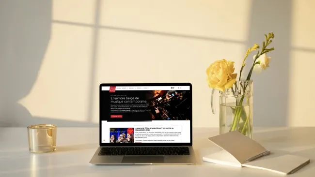 Refonte du site de l'ensemble de musique Sturm und Klang
