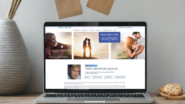 Refonte du site web voyance Claude Alexis
