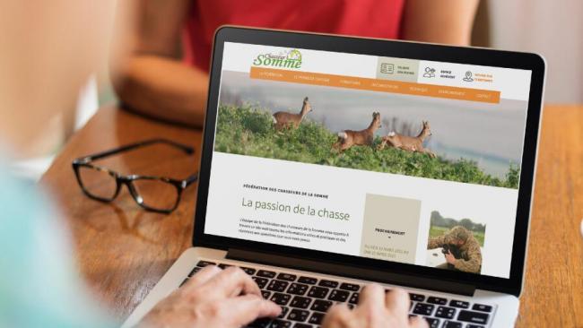 Refonte du site web de la Fédération des chasseurs de la Somme