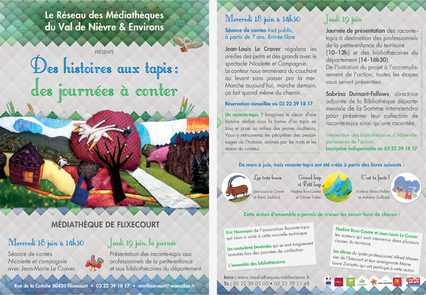 Flyer Raconte Tapis