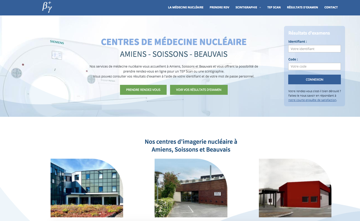 Site centre medecine nucleaire