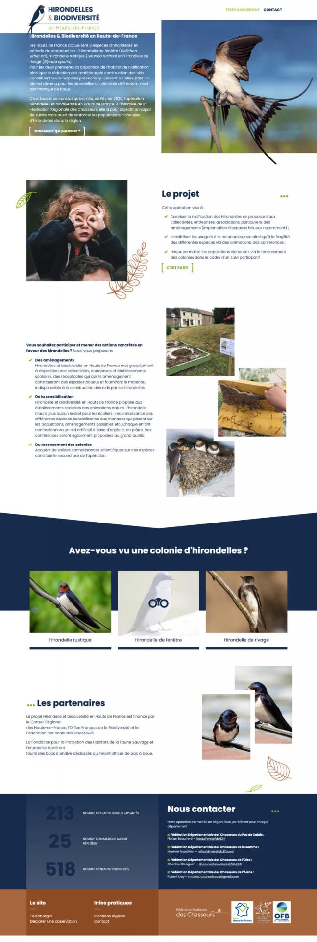 Site hirondelles et biodiversite