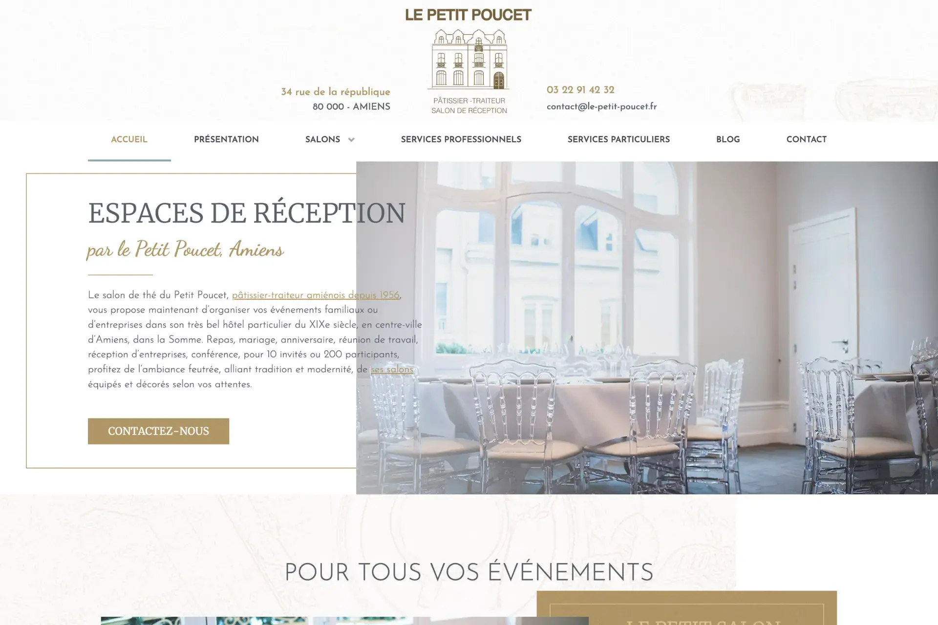 Le Petit Poucet Réceptions
