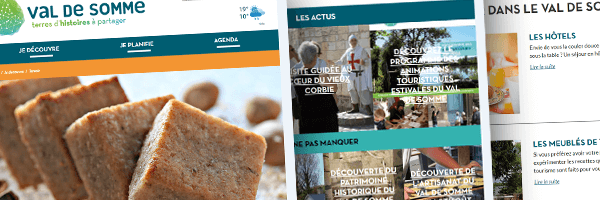Site de l'office du tourisme du Val de Somme