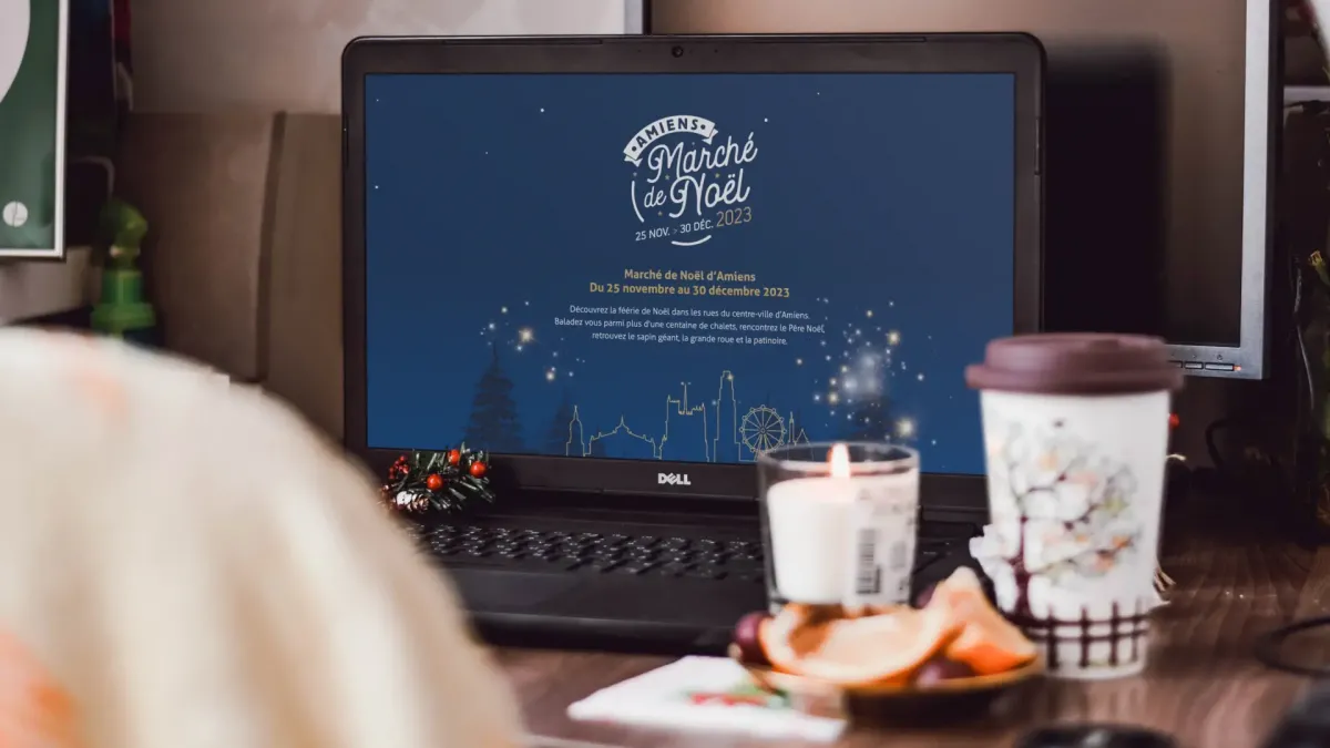 Marché de Noël Amiens 2023 : gestion de la stratégie webmarketing
