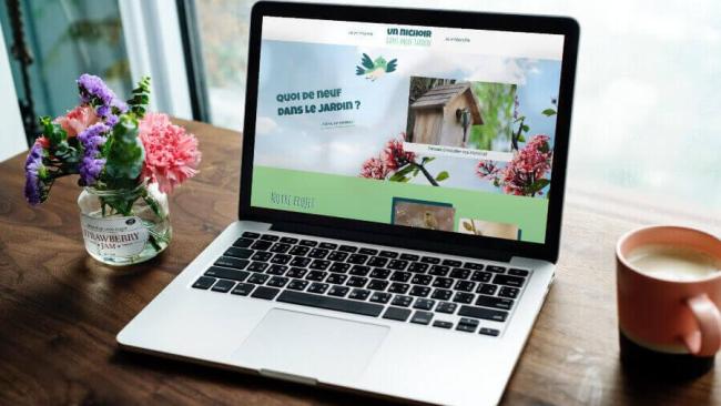Création du site Internet Un nichoir dans mon jardin
