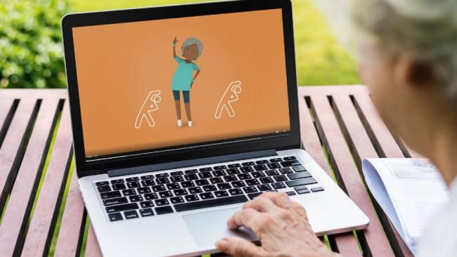 Création d'une vidéo d'animation pour Mon heure vitalité