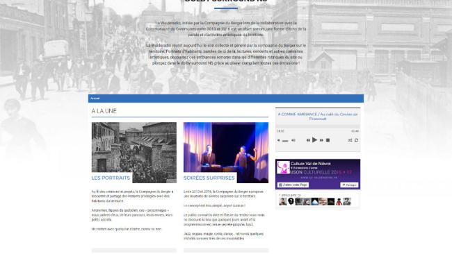 Un site web sous forme de webradio créé par Awelty