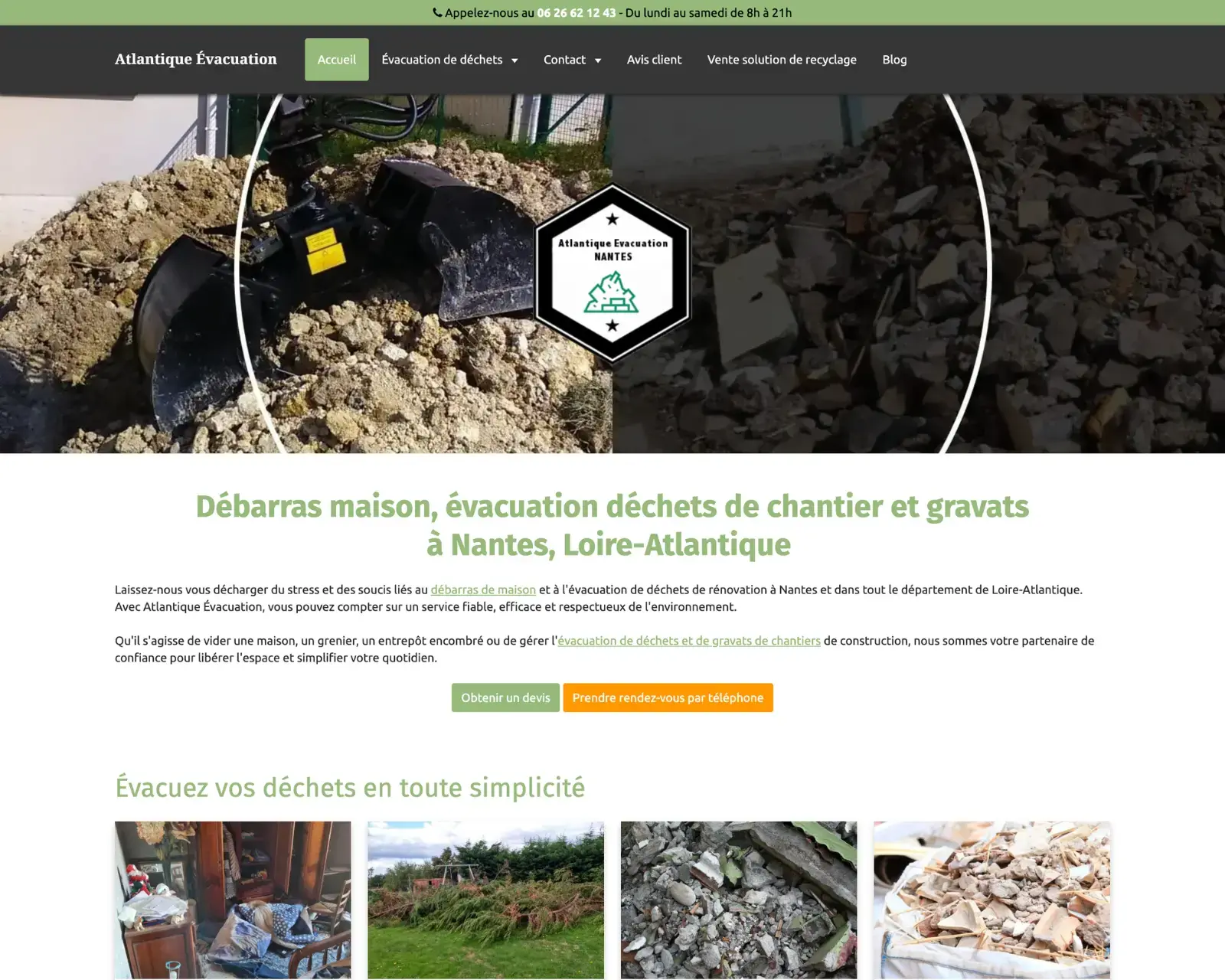 Webmastering atlantique evacuation awelty