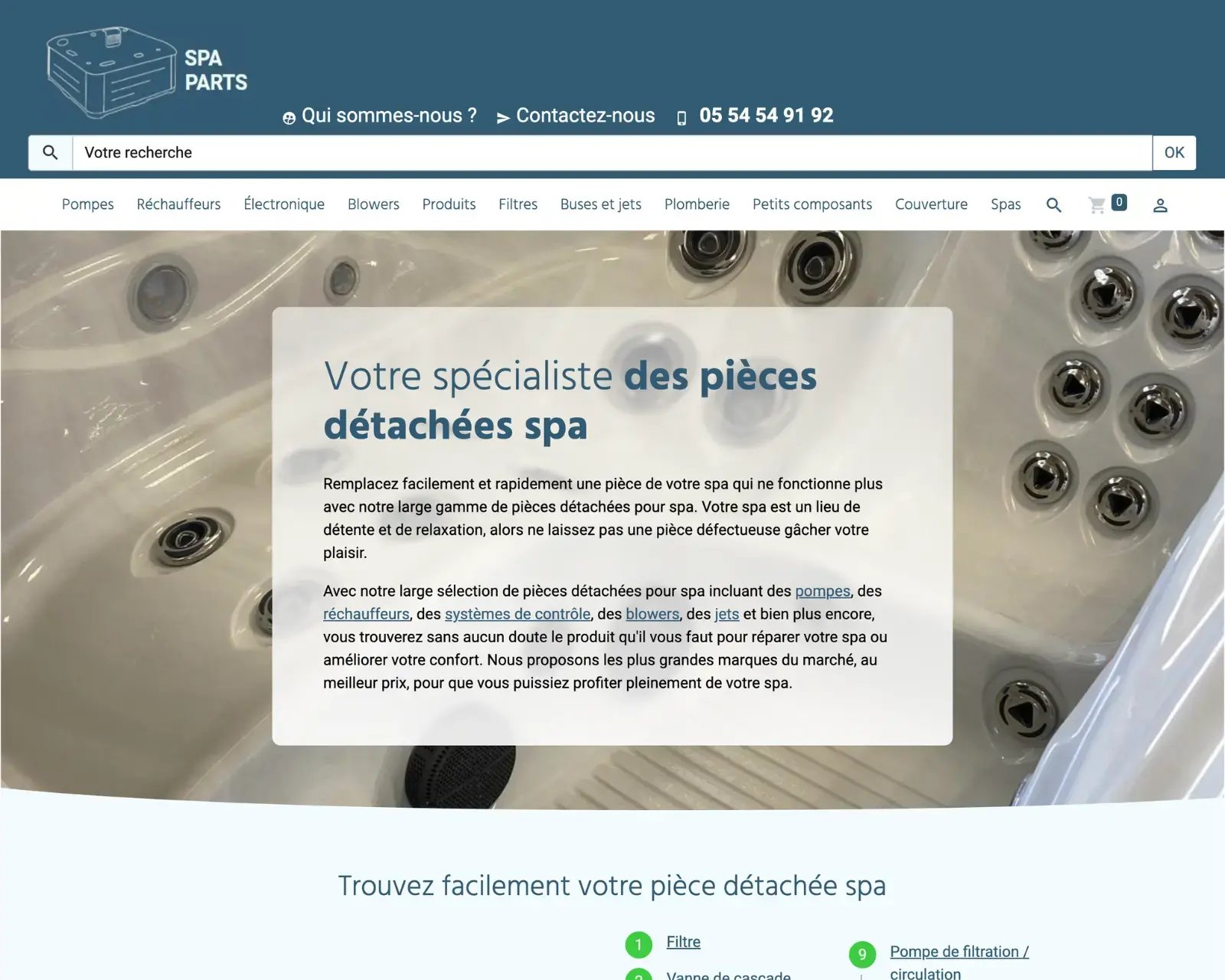Webmastering spaparts awelty